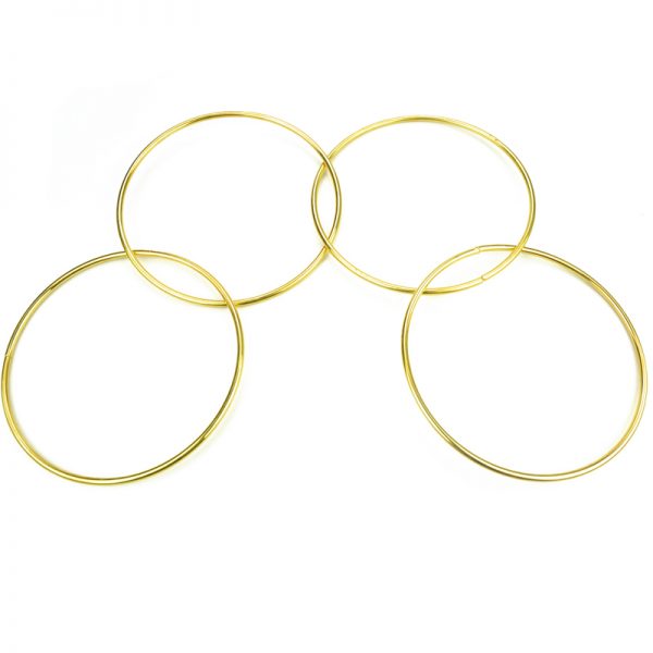 4 Linking Rings(Gold)-4556