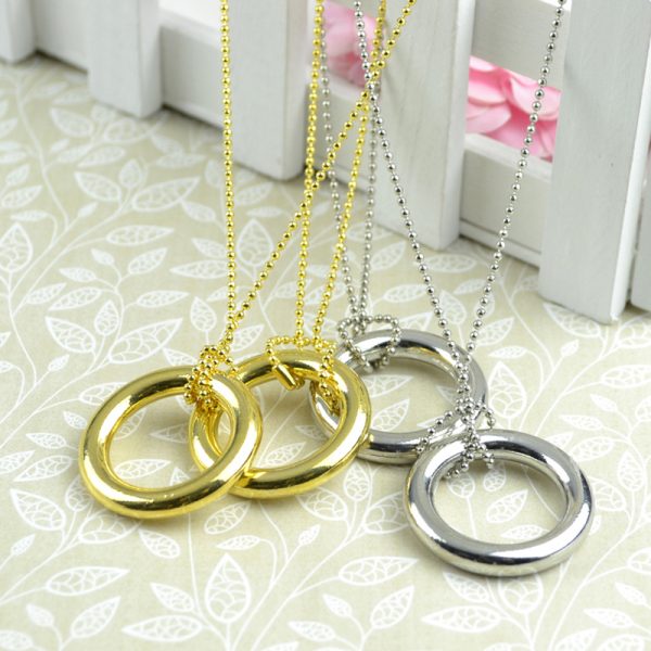 Deluxe Iron Chain and Ring(Gold)-4587