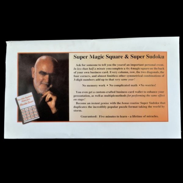 Super Magic Square & Super Sudoku-4229