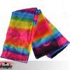 Black to Rainbow Scarf-6583