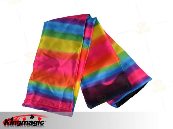 Black to Rainbow Scarf-6583